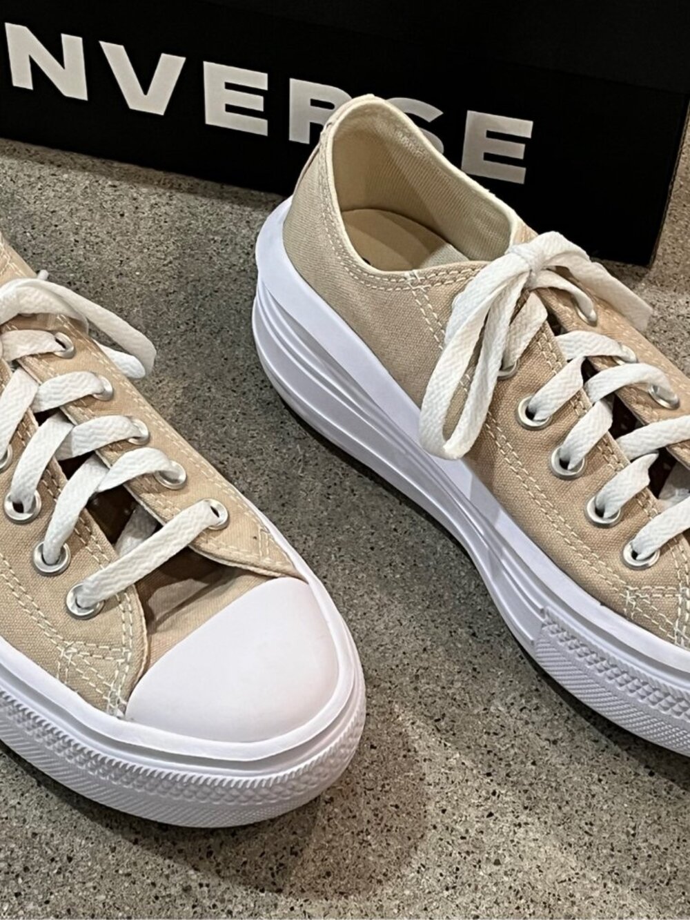 Chuck Taylor All Star Move Platform Low 'Nutty Granola' - Picture 5 of 9
